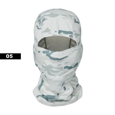 Tactical Balaclava Full Face Mask Set Men Summer Snapback Sun Hat Outdoor Hunting Camouflage Balaclava